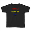 i prefer eating out girls Toddler T-shirt