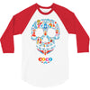 loco coco skul 3/4 Sleeve Shirt