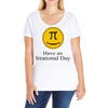 have an irrational day Ladies Curvy T-Shirt