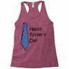 happy father's day Racerback Tank