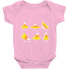 candy corn are triangles Baby Onesie
