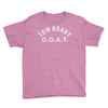 tom brady g.o.a.t. Youth Tee