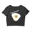egg cellent Crop Top