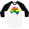 Vote Yes-Australia Marriage Equality 3/4 Sleeve Shirt