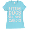 pet dog ladies slogan Ladies Fitted T-Shirt