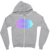 rainbow Zipper Hoodie