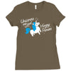 unicorns are just horny ponies Ladies Fitted T-Shirt