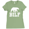 bilf, bear i'd like to Ladies Fitted T-Shirt