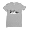 Piano Ladies Fitted T-Shirt
