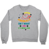 caring for animals isn't what i do it's who i am Crewneck Sweatshirt