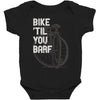 bike 'til you barf Baby Bodysuit