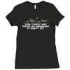 this t shirt was tested on dinosaurs Ladies Fitted T-Shirt