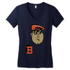 the big b Women's V-Neck T-Shirt