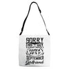 This Guy Is Taken By A Super Sexy September Girlfriend Adjustable Strap Totes