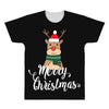 merry cristmas reindeer All Over Men's T-shirt