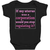 If My Uterus Baby Bodysuit