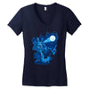night sky projector Women's V-Neck T-Shirt