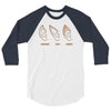 nerd ears 3/4 Sleeve Shirt