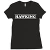 Steven Hawking Ladies Fitted T-Shirt