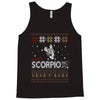 santa scorpio christmas ugly t shirts Tank Top