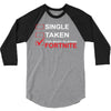 Too Busy Playing Fortnite 3/4 Sleeve Shirt