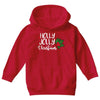 holly jolly christmas Youth Hoodie