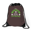 golfing dad much cooler Drawstring Bags