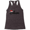 believe Racerback Tank