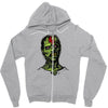 zombie brain out Zipper Hoodie