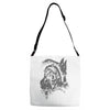 wolf princess warrior Adjustable Strap Totes