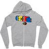 nutcracker Zipper Hoodie