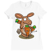 carrot party Ladies Fitted T-Shirt
