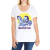 dead bat dad Ladies Curvy T-Shirt