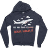 all you need is flight ticket Zipper Hoodie
