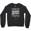 dreaming about pumpkin spice hayrides footbal falling leaves family ti Crewneck Sweatshirt