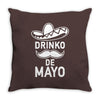 drinko de mayo Throw Pillow