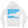 my friend thinks he's smart Zipper Hoodie