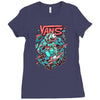 off the wall Ladies Fitted T-Shirt