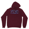 santa colorful glitter Unisex Hoodie