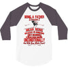 zebra animals lover 3/4 Sleeve Shirt