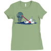 predat awww Ladies Fitted T-Shirt
