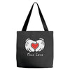 mickey et l'amour en Tote Bags