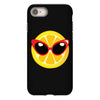 Lemon with Disco Glasses iPhone 8