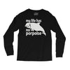 no porpoise Long Sleeve Shirts
