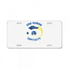 end human captivity License Plate