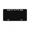friends tv show parody christmas License Plate