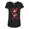 quinn of heart Maternity Scoop Neck T-shirt