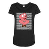 oh my god pig Maternity Scoop Neck T-shirt