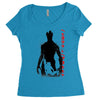 crazy rocket guardians japan poster shape cosmos space fighters Women's Triblend Scoop T-shirt
