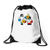 vector gamer boxing Drawstring Bags